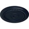Ekena Millwork Alexandria Rope Ceiling Medallion (Fits Canopies up to 4 5/8"), 19 5/8"OD x 1 1/2"P, Midnight Dream CM18ALMDF - alternate 4